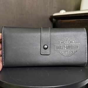 Harley-Davidson Tri-Fold Storage Case with Embossed Logo